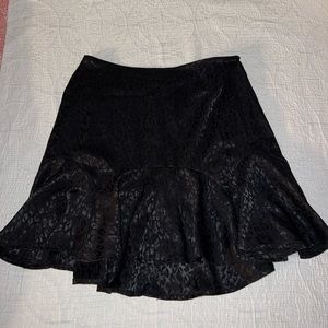 Black dress skirt